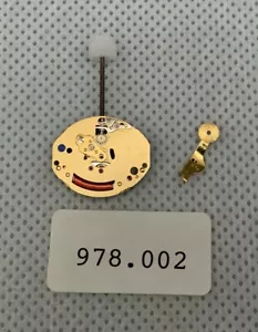 ESA ETA 978.002 Neu Quarz Armbanduhr Werk 2 Zeiger Neu aus altem Lagerbestand - Bild 1 von 3