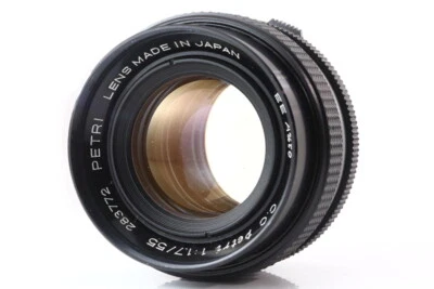 Petri C.C EE Auto 55mm F/1.7 MF Standard Lens for Petri Mount 283772 Exc - Image 1 of 4
