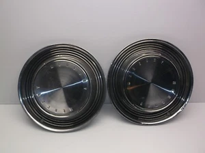 1970 1971 Mercury 14"  hubcap pair - Picture 1 of 9