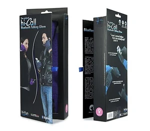 NIB Women's Black Hi-Call Bluetooth Talking Glove Hi-Fun HFHICALL-MBL  - Picture 1 of 5
