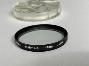 Hoya 49mm Fit, Star-Six Filter, and Keeper - Picture 1 of 1