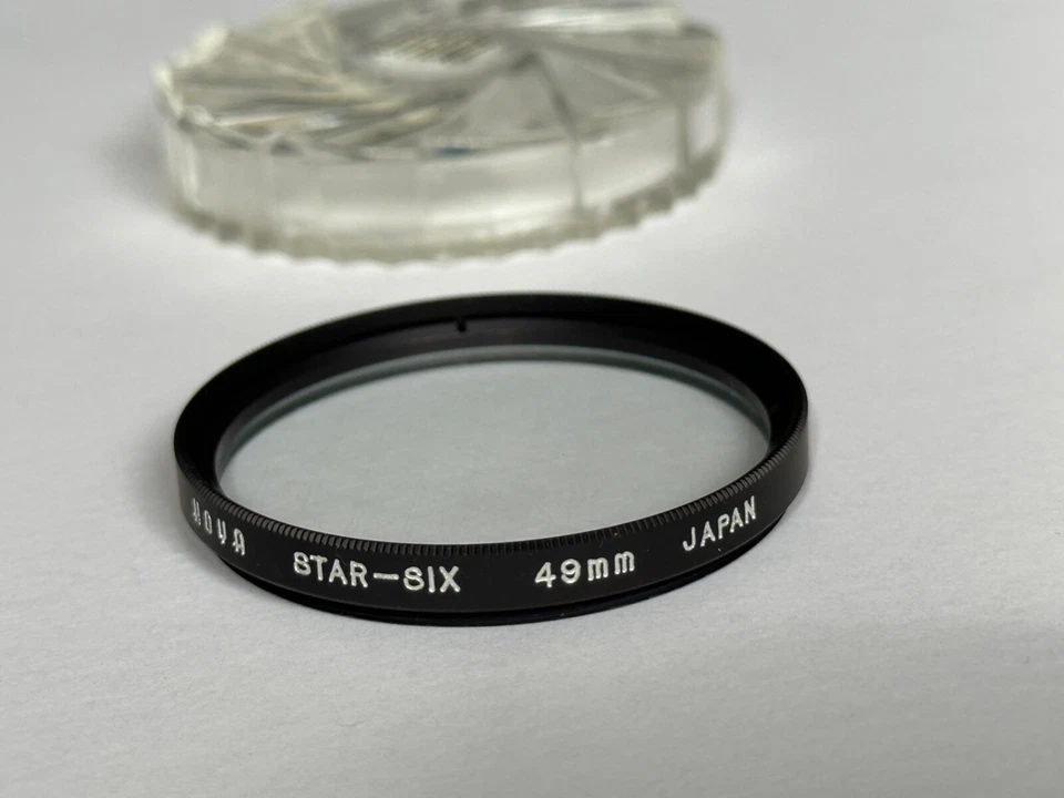 Hoya 49mm Fit, Star-Six Filter, and Keeper - Image 1 of 1