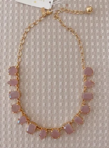 Kate Spade Gumdrop Gems Collar Necklace, Lilac, NWT $128 - Picture 1 of 14