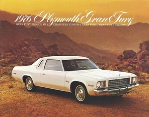 Plymouth Gran Fury 1976 vagones personalizados folleto de ventas de distribuidor  - Imagen 1 de 1