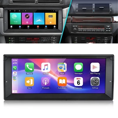 32GB Für BMW 5er E39 X5 E53 E38 Android 14 WIF Autoradio Carplay GPS NAVI RDS BT - Bild 1 von 4
