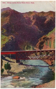Bridge Across North Weber River, Utah - Picture 1 of 2