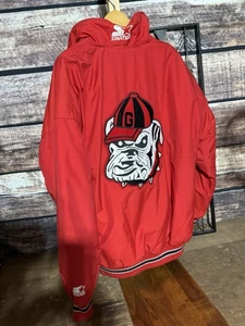 Vintage 90’s University of Georgia Bulldogs Starter Jacket Men’s XL - Picture 1 of 7