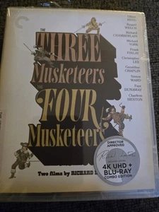 THE THREE MUSKETEERS/THE FOUR MUSKETEERS (4K UHD +Blu-ray) CRITERION COLLECTION - Imagen 1 de 3