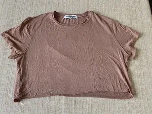 Joah braunes Crop Top Mokka One Size - Bild 1 von 6