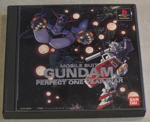 MOBILE SUIT GUNDAM PERFECT ONE YEAR WAR CHRONICLE SONY PS1 PLAYSTATION 1 JAP - Picture 1 of 7