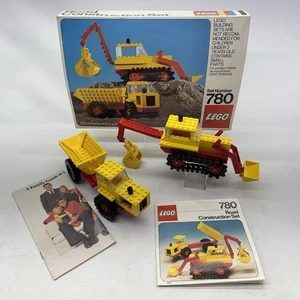 Vintage 1976 Lego #780 / 387 Straßenbau Set 100% komplett mit Karton + Anleitung - Bild 1 von 24