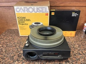 Kodak Carousel 600H Slide Projector in Original Box - Good Cond! Power Tested RS - Picture 1 of 12