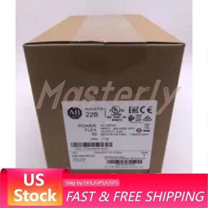 New Sealed Allen-Bradley 22B-D4P0N104 PowerFlex 1.5 kW 2 HP AC Drive US Free Tax - Picture 1 of 2