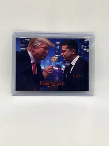 Donald Trump Elon Musk 4 Of 8 Novelty Card AI Generated  - Picture 1 of 1