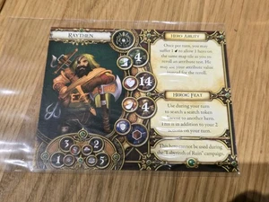 Descent 2nd Edition Journeys in the Dark - Lieutenant Pack - Raythen - gebraucht - Bild 1 von 4