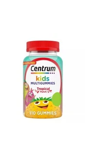 Centrum Kids Multivitamin Gummies Tropical Punch 110 Count 110 Day Supply - Picture 1 of 2