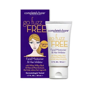 Completely Bare go fuzz FREE Face Moisturizer & Hair Inhibitor - Anti-Aging E... - Picture 1 of 6