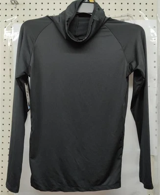 Camiseta Pullover Original De Lujo Para Hombre Cuello Alto Manga Larga Negra Talla M Foto 1 de 2