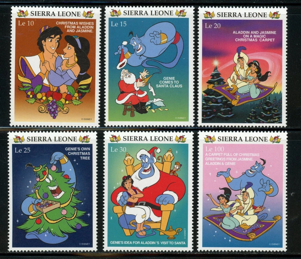 Sierra Leone - MNH Stamps Disney Aladdin (1997) - Image 1 of 1