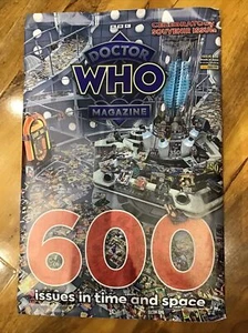 Dr Who Magazine,#600,Daleks,Space Travel,Tardis,Meet The Sixth Doctor, - Picture 1 of 2