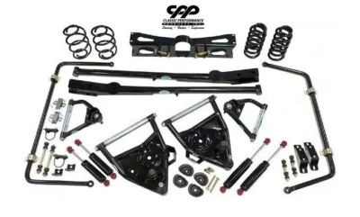 1963 70 CHEVY C10 TRUCK CPP COMPLETE PRO TOURING KIT TUBULAR ARMS SPRINGS SHOCKS Foto 1 de 4