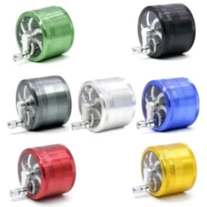 Molinillo de especias de hierbas de tabaco de 2,5 pulgadas y 4 piezas   - Imagen 1 de 6