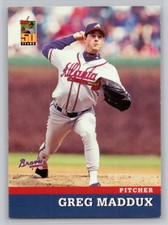 2001 TOPPS POST CEREAL #5 GREG MADDUX  ATLANTA BRAVES