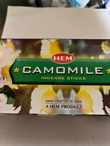 HEM Incense Sticks. 120ct box CAMOMILE - Picture 1 of 1