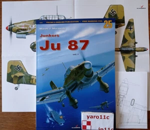 Junkers Ju 87 Stuka vol.1 Kagero Monograph (without decals) ENGLISH RARE! * - Picture 1 of 6