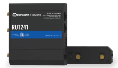 Teltonika RUT241 4G LTE, Wi-Fi, two Ethernet Ports Industrial Cellular Router - Image 1 of 4