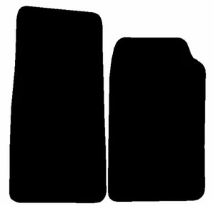Tailored For Suzuki Cappucchino 1993-1995 Black Basic Car Mats Autostyle - Picture 1 of 4