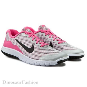NIKE FLEX EXPERIENCE 4 (GS) 749818 - 002 Girls Running Shoes,New with Box. - Picture 1 of 6