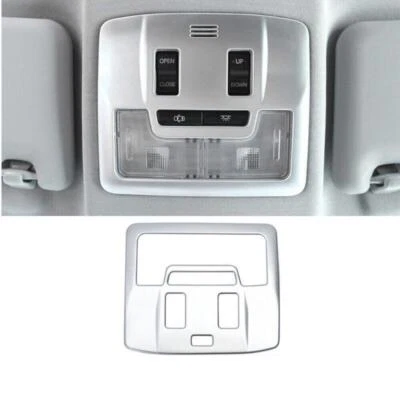 For Toyota RAV4 2013-18 Silver interior Front Reading Light Lamp Frame Trim 1PCS Foto 1 de 4