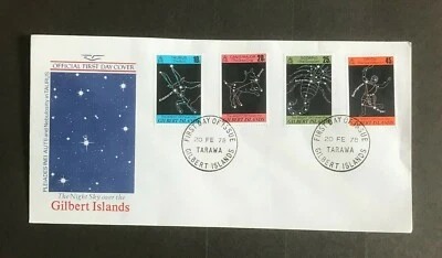 SC45 GILBERT ISLANDS 1978 FDC The night sky over Gilbert Islands - Image 1 of 2