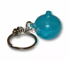 Tupperware Keychain Onion Keeper Small Tiny Treasures Gadget Blue NEW ❤️ - Picture 1 of 2