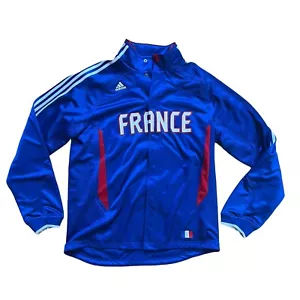 Adidas Team France Basketball Warm Up Jacket SAMPLE Size 2XL - Picture 1 of 7