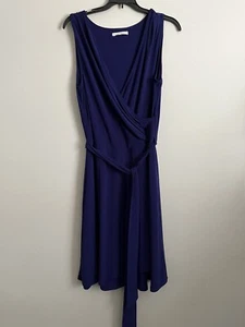 41 Hawthorn Womens Size Medium Dress Blue Sleeveless Wear To Work - Picture 1 of 4