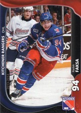 2013/14 Kitchener Rangers - RADEK FAKSA [Dallas Stars] NHL
