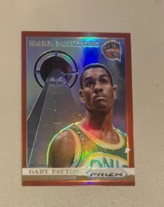 2013-14 Panini Prizm Hall Monitors Insert Prizms Red #1 Gary Payton Refractor - Picture 1 of 2
