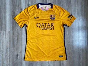 Camiseta de fútbol visitante Barcelona 2015/2016 Camiseta Nike Camiseta de fútbol L 739659-740 - Imagen 1 de 10