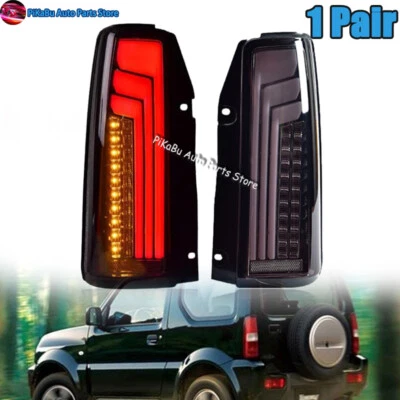 Left&Right LED Tail Light Rear Brake Lamp For SUZUKI JIMNY 1998 1999-2017 - Image 1 of 4
