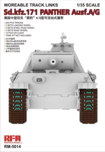 RYEFIELD MODEL RFM RM-5014 1/35 Workable Track for Sd.kfz.171 Panther Ausf.A/G - Picture 1 of 3