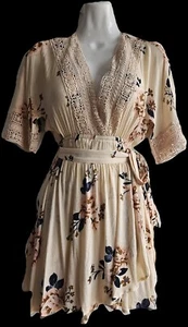 Nordstrom B.P. Floral  Boho Romper - Picture 1 of 3