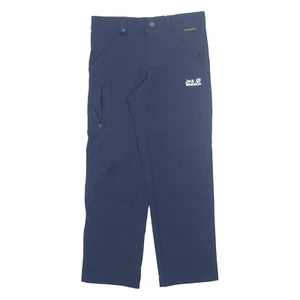 JACK WOLFSKIN Outdoor Jungen Hose Blau Regular Straight W24 L23 - Bild 1 von 6