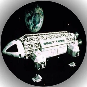 Tortenaufleger Geburtstag Party Tortenbild Fondant - Oblate Raumschiff  P4 - Bild 1 von 1