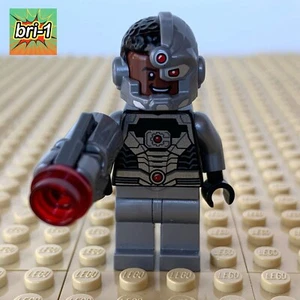 LEGO DC Justice League: Cyborg UNPRINTED LEGS, sh0155, 76028, INVASION, 2015 GUN - Picture 1 of 7