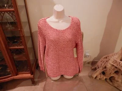 СОВЕРШЕННО новый RD стиль Orig $79 красный и белый большой вязаный смешанный свитер размер S/P - Изображение 1 из 2