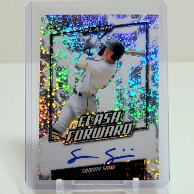 Sammy Siani 2019 Leaf Flash Forward On-Card Auto FF-SS1 Pittsburgh Pirates  - Image 1 of 2