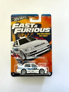 Hot Wheels Fast & Furious HW Decades of Fast Volkwagen Jetta MK3 - New on Card - Picture 1 of 3