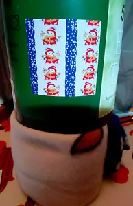 Schneeflocken und Schneemänner Fleece Überwurf Decke 50"x 60" - Bild 1 von 2